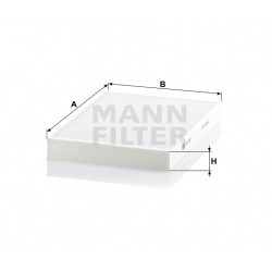 MANN фильтр салонный AUDI A4 01-08, A6 99-05 (4B-X-045001-)